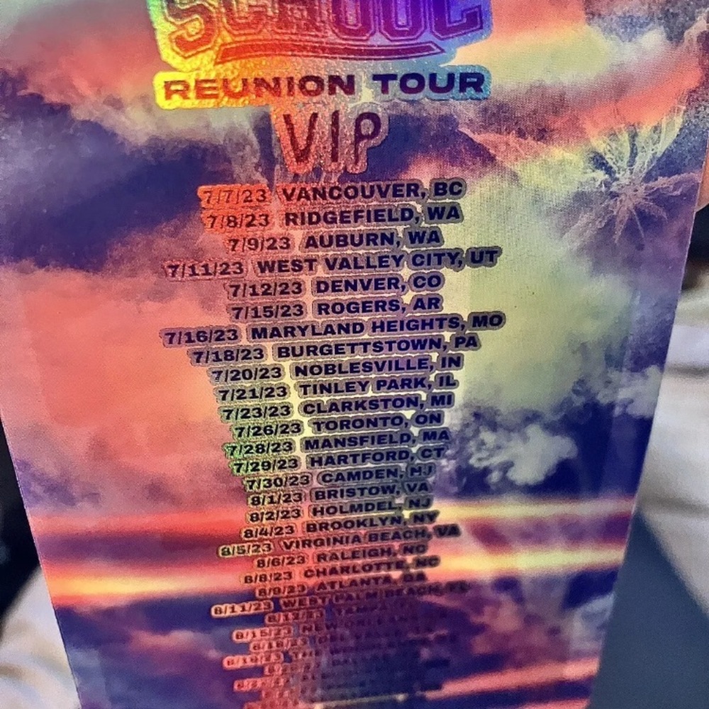 Snoop Dogg VIP Hologram Badge Lanyard 8/27/2023 Show High School Tour NEW - Picture 5 of 5